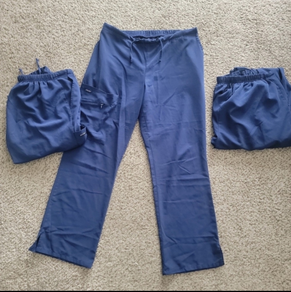Navy blue scrub pants